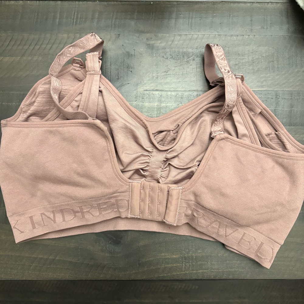 Kindred Bravely Sublime Nursing Bra XXL Busty Wireless Maternity Pumping Bra - Picture 6 of 8